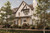 Southern Style Home Plan - Front Entry at  - Front Exterior