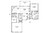 French Country House Plan - 62492 - 1st Floor Plan