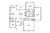 French Country House Plan - 66187 - 1st Floor Plan