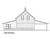 Farmhouse House Plan - 50125 - Rear Exterior