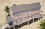 Beach Style Home Plan - Aerial View of Rooftop  - Exterior