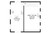 Secondary Image - Contemporary House Plan - Springhaven Garage 43645 - 2nd Floor Plan