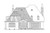 Tudor House Plan - Saint Clair 77519 - Rear Exterior