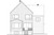 European House Plan - 12307 - Rear Exterior
