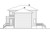 Modern House Plan - 74958 - Right Exterior