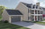 Colonial House Plan - Brewsters Mill 60853 - Left Exterior