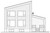 European House Plan - 46203 - Rear Exterior