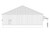 Farmhouse House Plan - Lambert Garage 37073 - Right Exterior