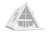 A-Frame House Plan - Aspen 13909 - Rear Exterior