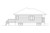 Modern House Plan - 17250 - Left Exterior