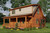 Mountain Rustic House Plan - Lost Creek Retreat 87280 - Rear Exterior