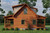 Mountain Rustic House Plan - Lost Creek Retreat 87280 - Left Exterior