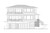 Contemporary House Plan - Susitna 32702 - Left Exterior