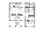 Cottage House Plan - Spring Rose 58440 - 1st Floor Plan