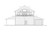 Farmhouse House Plan - 33615 - Rear Exterior