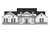 Mountain Rustic House Plan - Oak Pointe 25582 - Front Exterior
