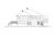Modern House Plan - 45287 - Left Exterior