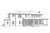 Contemporary House Plan - Whitestone 63070 - Rear Exterior