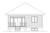 Secondary Image - Modern House Plan - 88136 - Rear Exterior