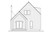 Secondary Image - A-Frame House Plan - 46752 - Rear Exterior