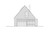 A-Frame House Plan - Litchfield 83279 - Front Exterior