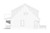 Lodge Style House Plan - Shady Pinehaven Lakeshore 19476 - Right Exterior