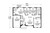 European House Plan - 73417 - 1st Floor Plan
