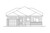 Modern House Plan - 45826 - Front Exterior