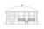 Secondary Image - Modern House Plan - 45826 - Rear Exterior