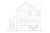 Craftsman House Plan - Fabien 2 80037 - Rear Exterior