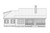 Southern House Plan - Havelock 25699 - Rear Exterior