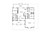Bungalow House Plan - Bella Vista 39689 - 1st Floor Plan