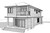 Shingle-Style House Plan - Amblepath 41306 - Rear Exterior