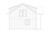Farmhouse House Plan - Bergner Garage 20414 - Left Exterior
