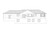 Ranch House Plan - Hanna 17005 - Rear Exterior