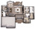 Traditional House Plan - Drift Wood Ranch 27757 - 1st Floor Dollhouse - 