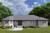 Ranch House Plan - Vintage 41788 - Rear Exterior