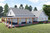 Farmhouse House Plan - Willow Farmhouse 2 48564 - Rear Exterior