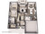 Farmhouse Style Plan - Middlebrook - Aerial First Floor Plan - 
