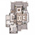 Farmhouse House Plan - Preston 80495 - 1st Floor Plan Dollhouse - 