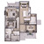 Farmhouse House Plan - Michaela Marie 15585 - 1st Floor Plan Dollhouse - 