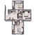 Farmhouse House Plan - Myrtle 70192 - 2nd Floor Plan Dollhouse - 