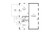 Secondary Image - Contemporary House Plan - Clear Creek Garage 90782 - 2nd Floor Plan