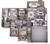Craftsman House Plan - Aspen Shores 39902 - 1st Floor Plan Dollhouse - 