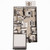 Contemporary House Plan - Lydia 50868 - 1st Floor Plan Dollhouse - 