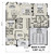 Traditional House Plan - Elmsgate 45978 - 1st Floor Plan
