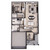 Craftsman House Plan - Linville 35334 - 1st Floor Plan Dollhouse - 