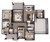 Farmhouse House Plan - Westfield 38675 - 1st Floor Plan Dollhouse - 