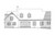 Southern House Plan - Bayou Teche 32147 - Rear Exterior