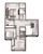 Craftsman House Plan - Chesterfield 91794 - 2nd Floor Plan Dollhouse - 